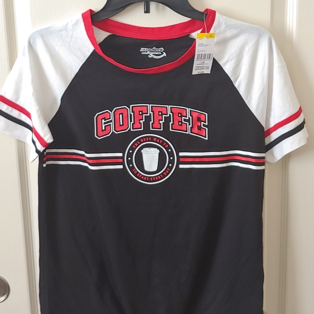 Joe boxer Coffee shirt large